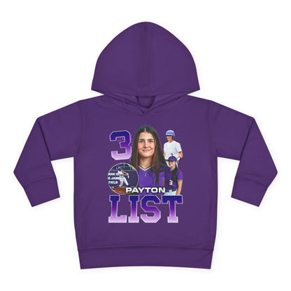 Payton List Toddler Pullover Hoodie