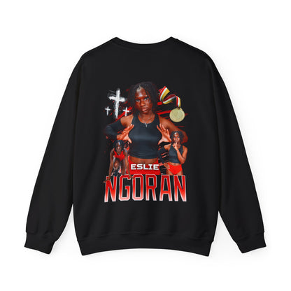Eslie Ngoran Logo Front & Back Crewneck