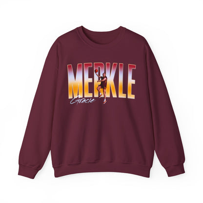 Gracie Merkle Big Last Name Crewneck Sweatshirt