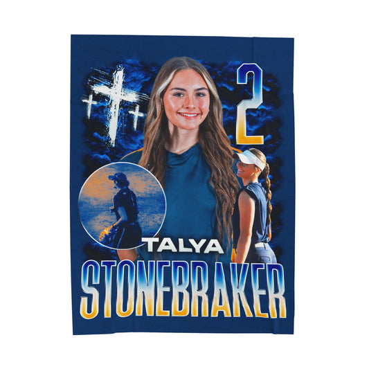 Talya Stonebreaker Faith Based 60"-80" Plush Blanket