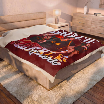 Gracie Merkle 60"-80" Plush Blanket