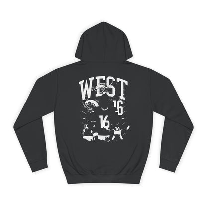 Elijah West Vintage Blackout Premium Hoodie