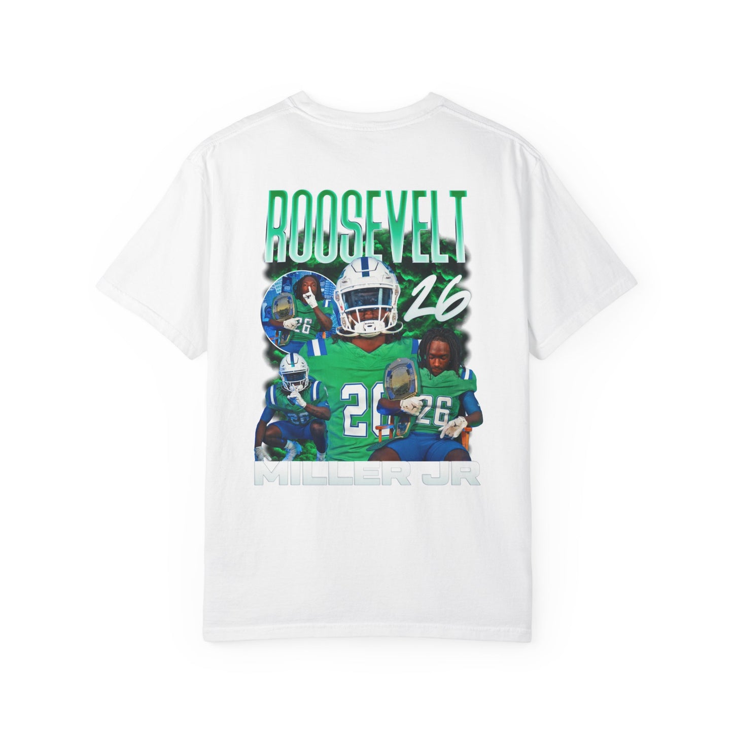 Roosevelt Miller Jr. Logo Front & Back Premium Tee