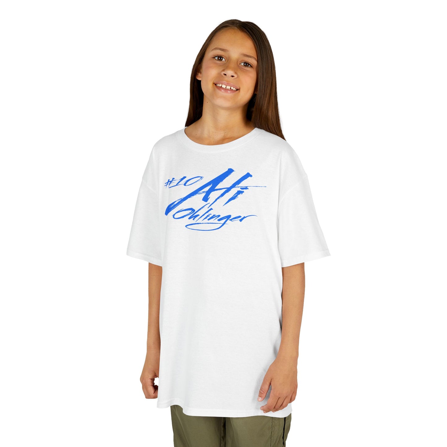 Ali Ohlinger Cursive Kids Tee