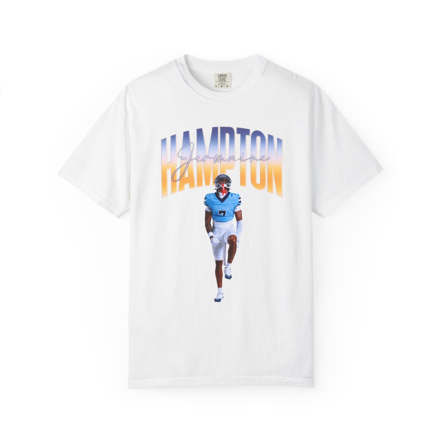 Jermaine Hampton Curved Combo Colored Premium Tee