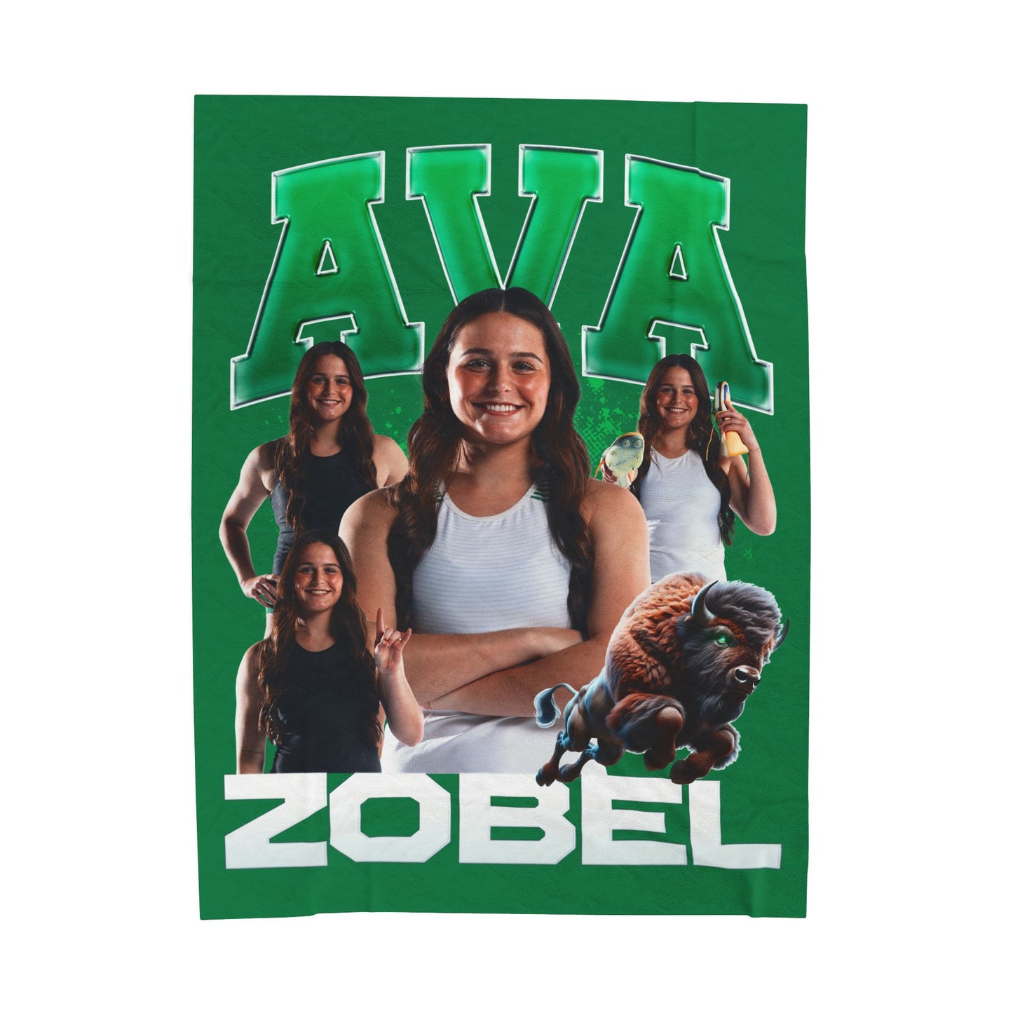 Ava Zobel 60"-80" Plush Blanket
