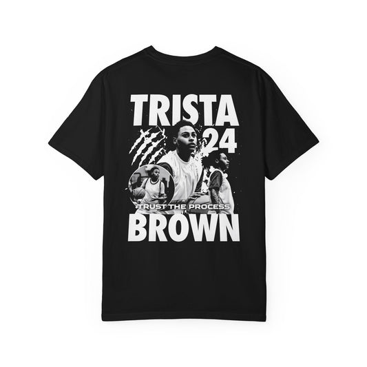 Trista Brown Vintage Blackout Premium Tee