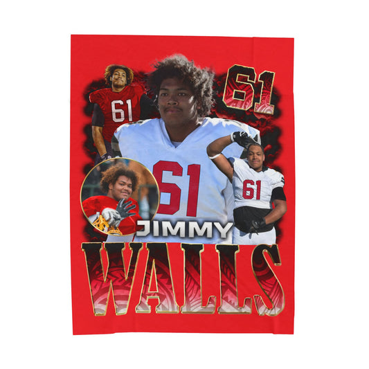 Jimmy Walls 60"-80" Plush Blanket
