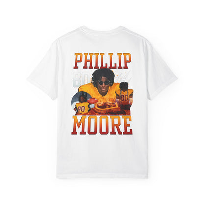 Phillip Moore Logo Front & Back Premium Tee