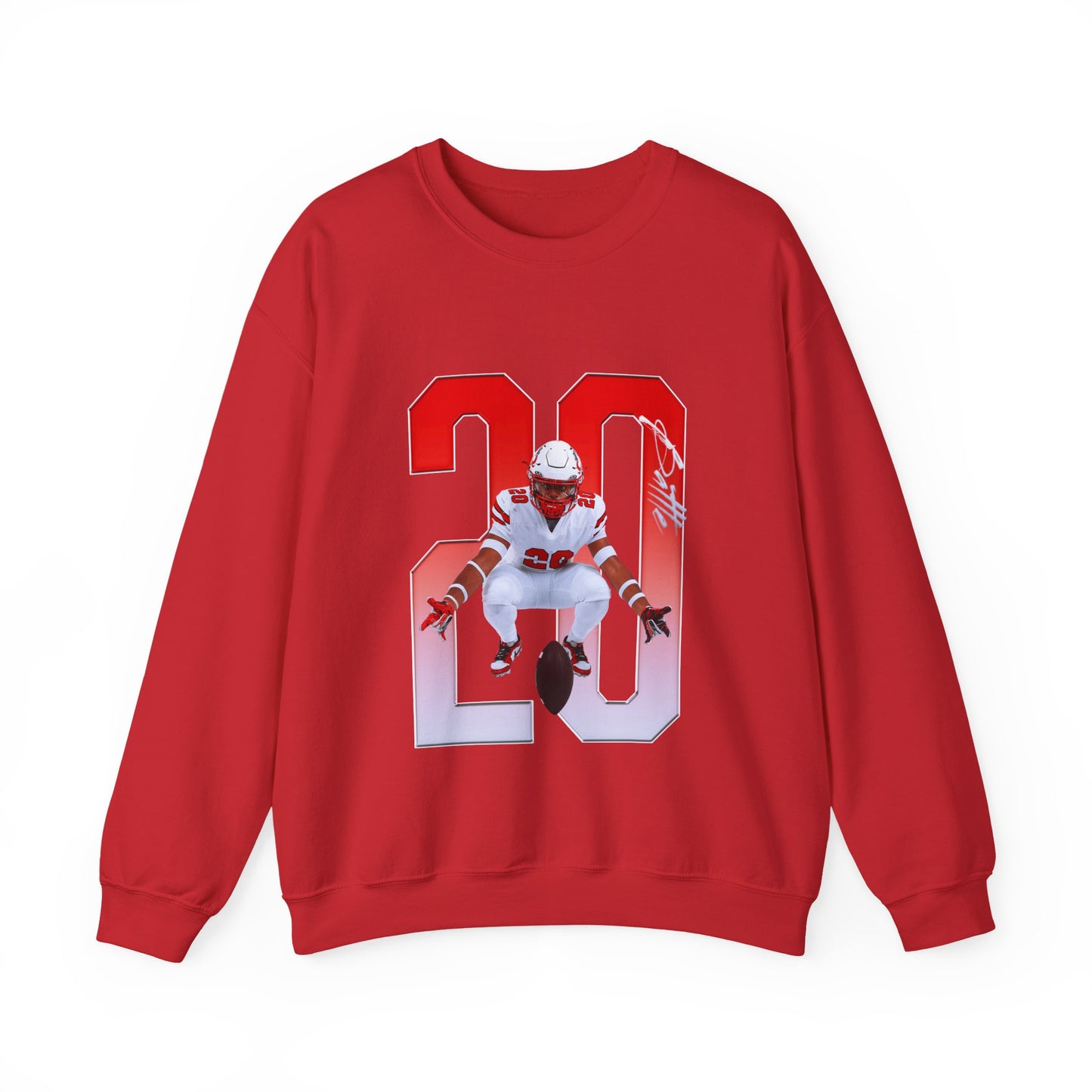 Reign Battle Player Icon Number Crewneck Sweatshirt