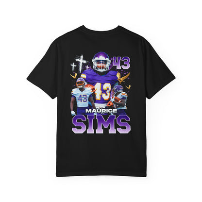 Maurice Sims Logo Front & Back Premium Tee
