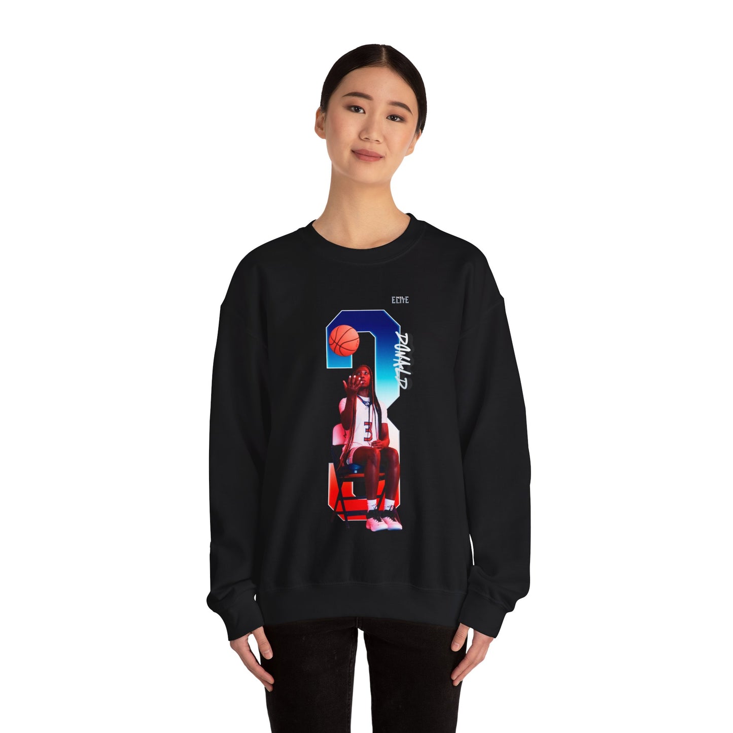 Asia Donald Player Icon Crewneck Sweatshirt