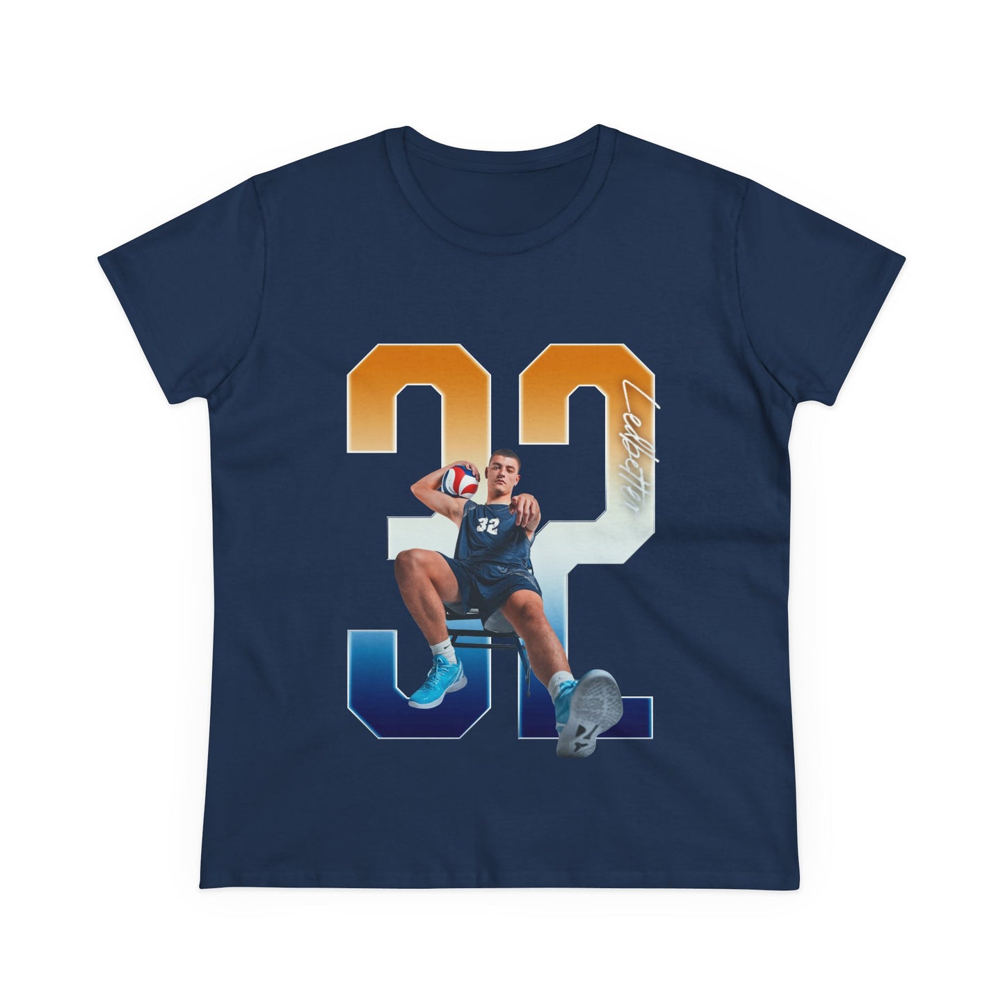 Blu Ledbetter Player Icon Number Women's Tee
