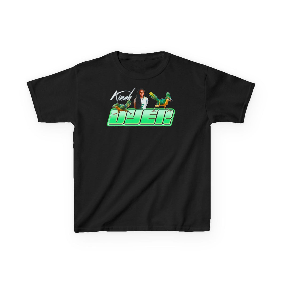 Kinah Dyer Big Last Name Kids Tee