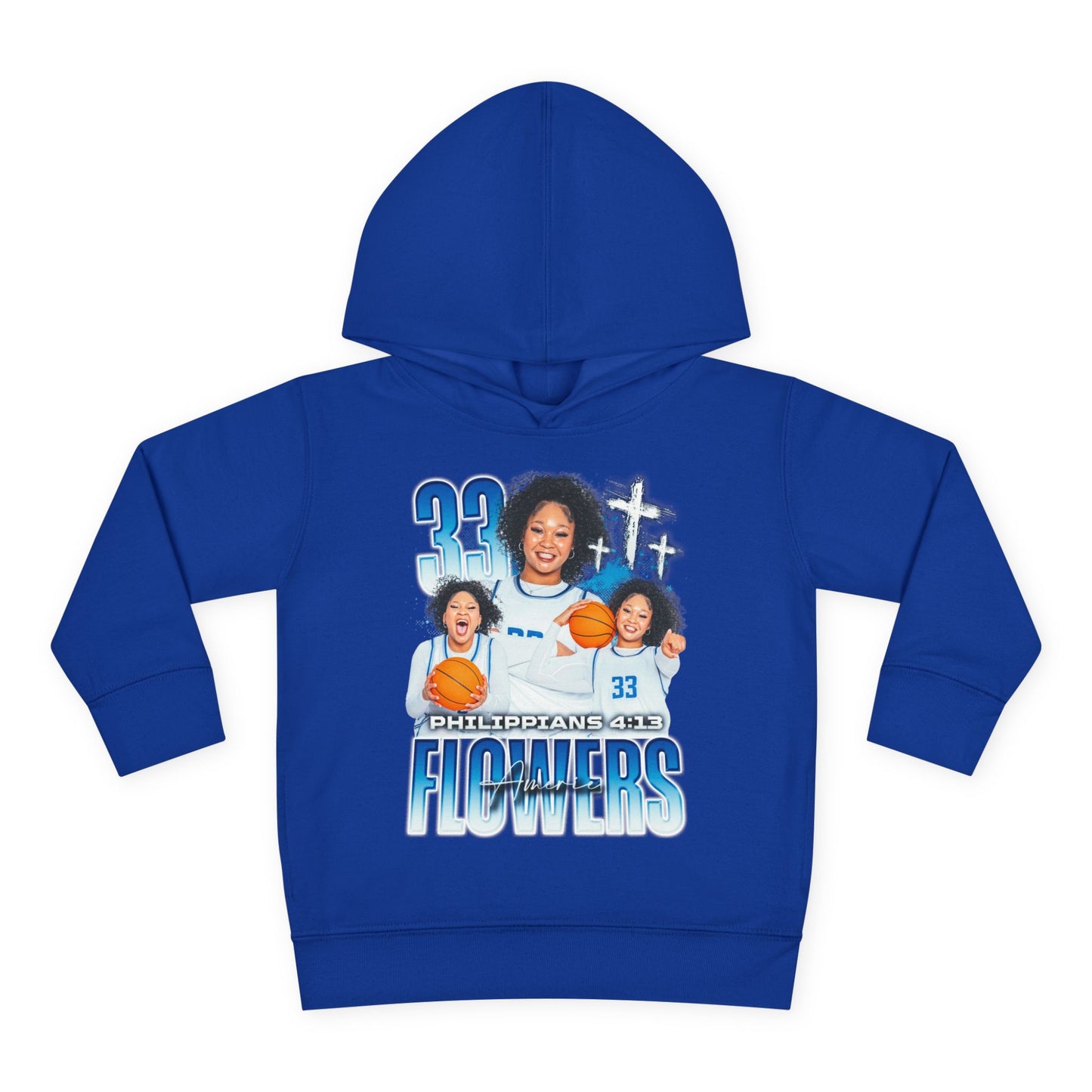 Amerie Flowers Toddler Pullover Hoodie