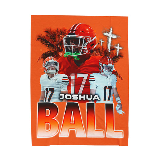 Joshua Ball 60"-80" Plush Blanket