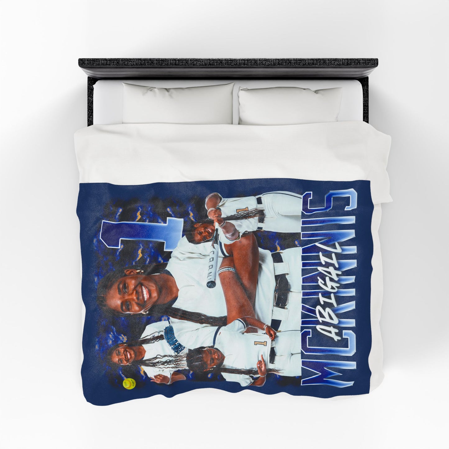 Abigail McKinnis 60"-80" Plush Blanket