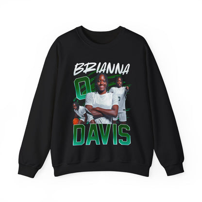 Brianna Davis White & Colored Combo Crewneck Sweatshirt
