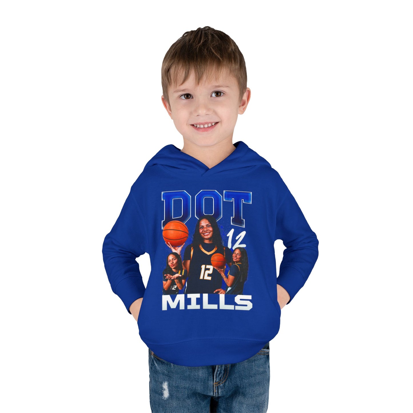 Dot Mills Toddler Pullover Hoodie