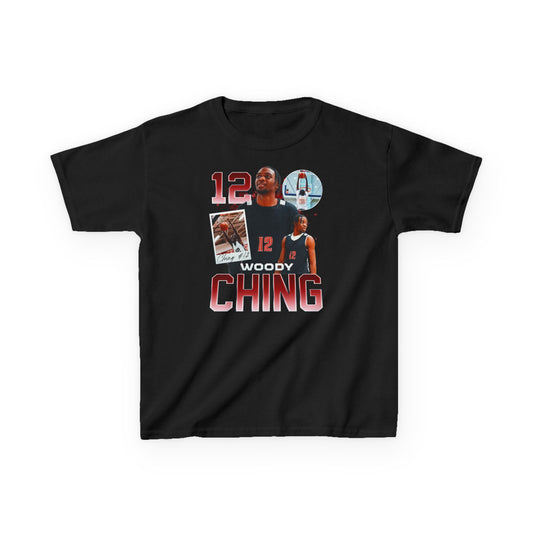 Woody Ching Name & Number Ombre Kids Tee