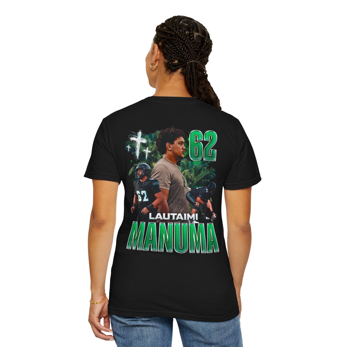 Lautaimi Manuma Logo Front & Back Premium Tee