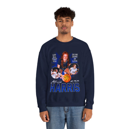 Addison Harris Featured Quote Crewneck Sweatshirt