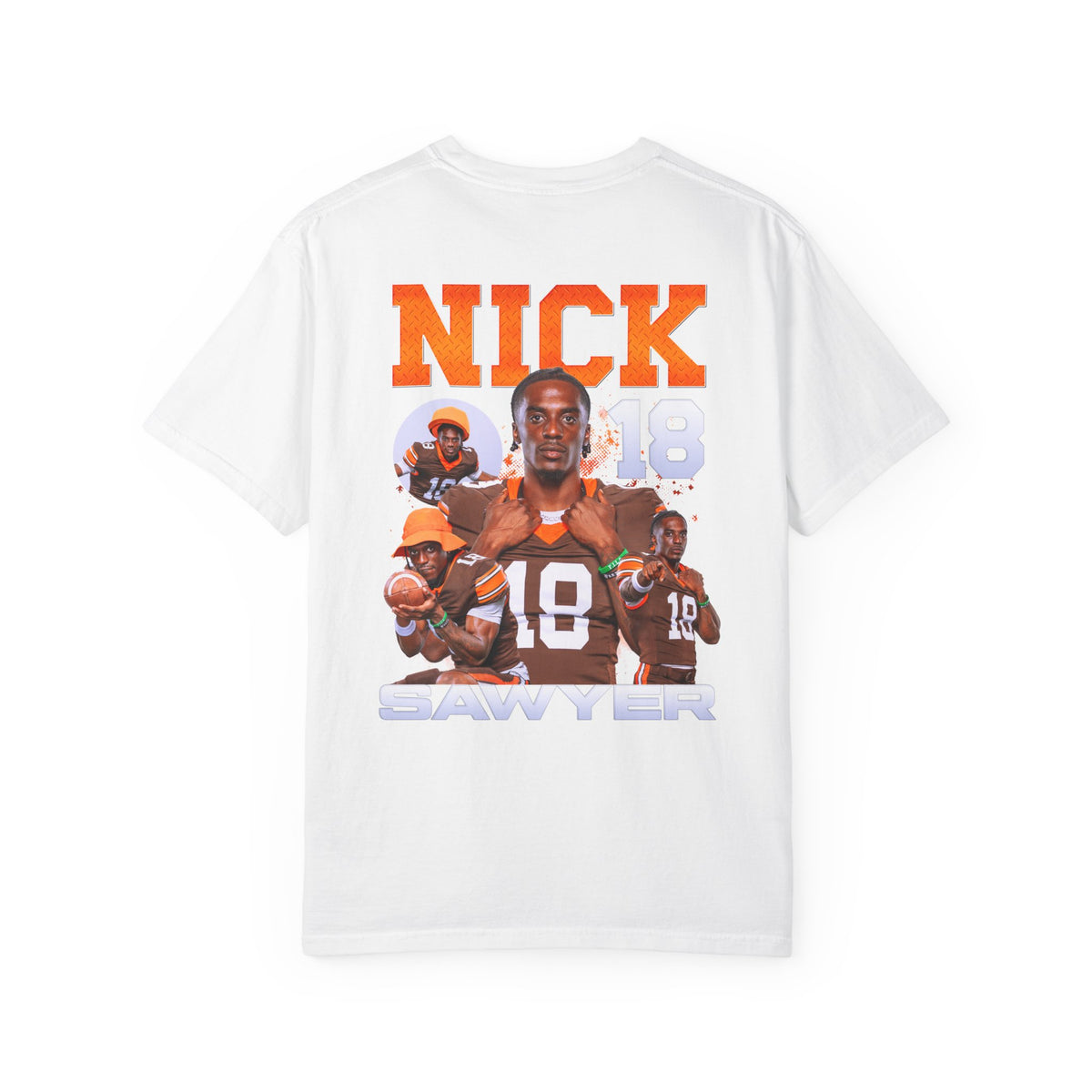 Nick Sawyer Logo Front & Back Premium Tee