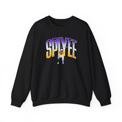 Emanuel Spiyee Curved Combo Colored Crewneck Sweatshirt