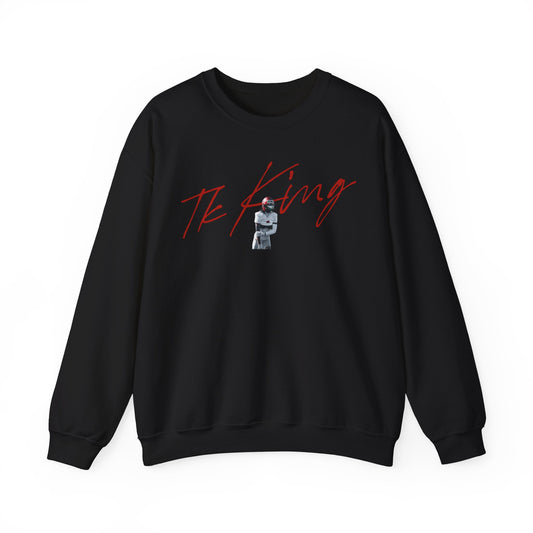 Tk King Cursive Crewneck Sweatshirt