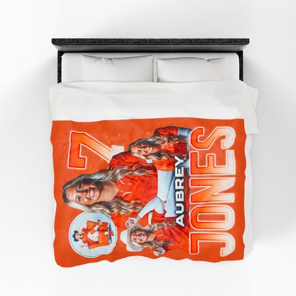 Aubrey Jones 60"-80" Plush Blanket