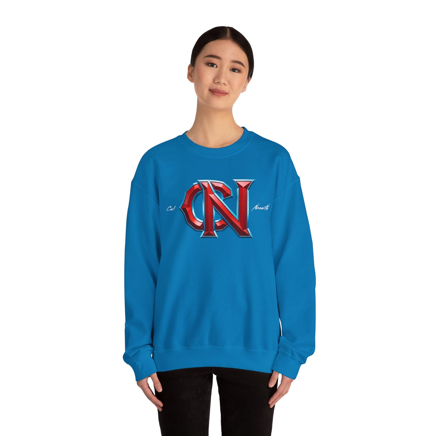 Carl Nesmith Featured Logo Crewneck Sweatshirt