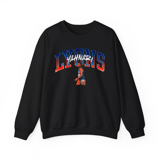 Yahnari Lyons Curved Combo Colored Crewneck Sweatshirt