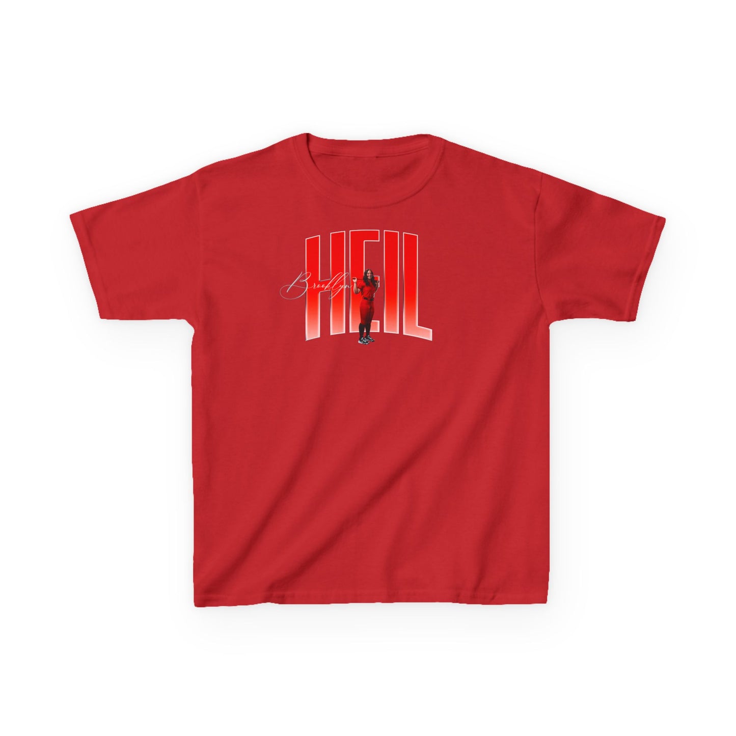 Brooklyn Heil Big Last Name Kids Tee