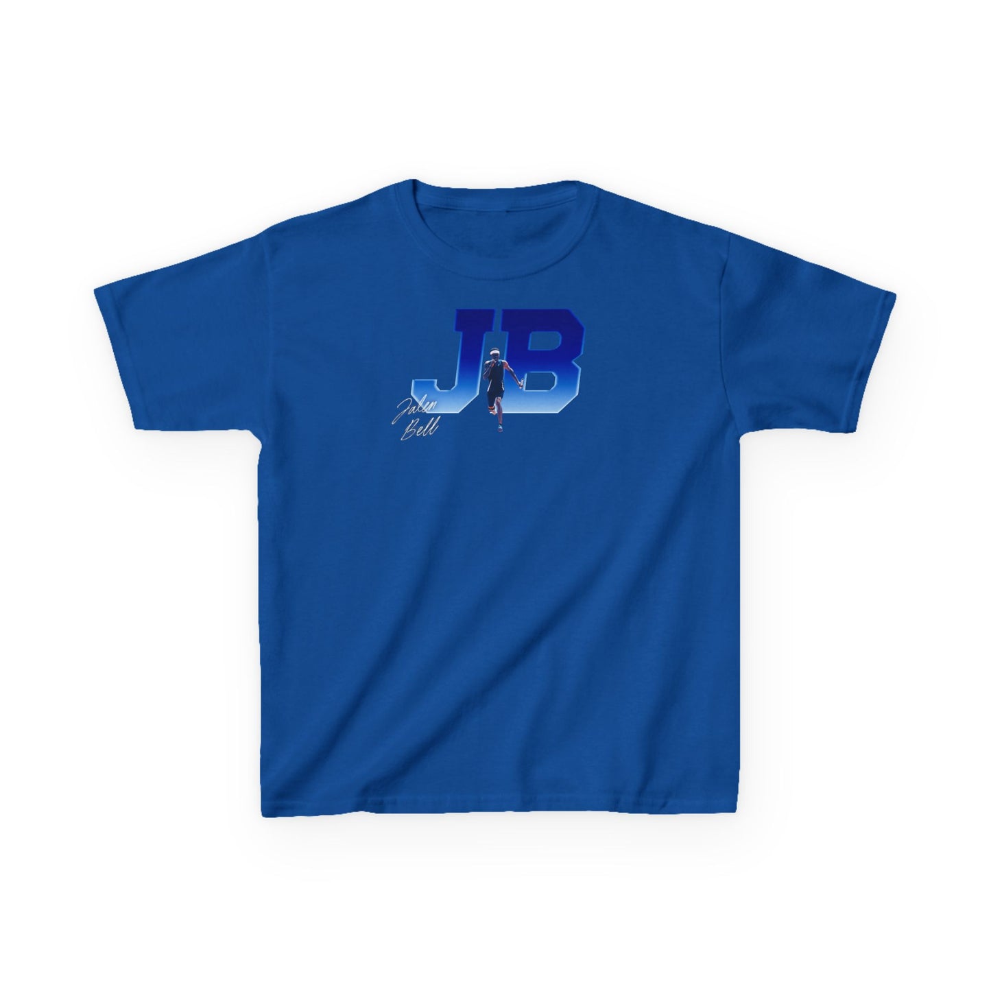Jalen Bell Big Initials Colored Kids Tee