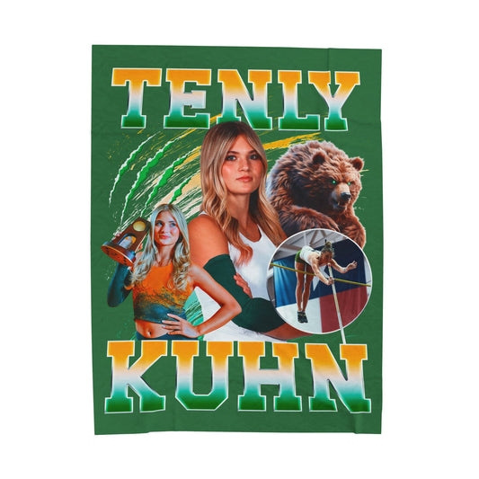 Tenly Kuhn 60"-80" Plush Blanket