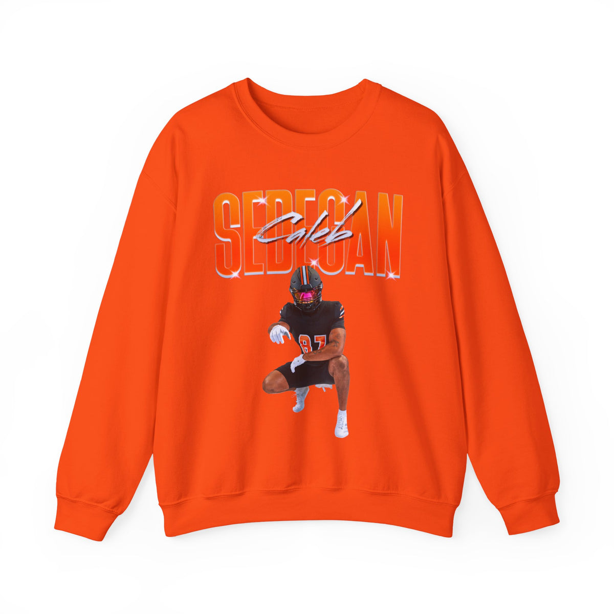Caleb Sedegan Big Last Name Crewneck Sweatshirt