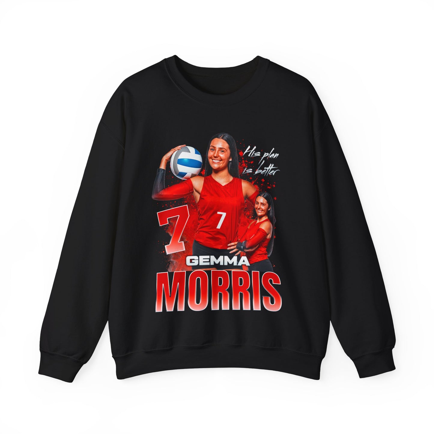 Gemma Morris Featured Quote Crewneck Sweatshirt
