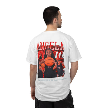 Angela Carroll Logo Front & Back Premium Tee