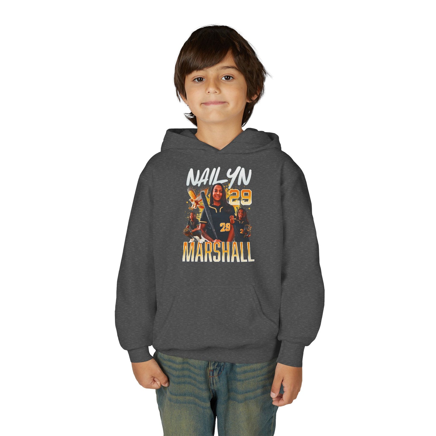 Nailyn Marshall Kids Hoodie