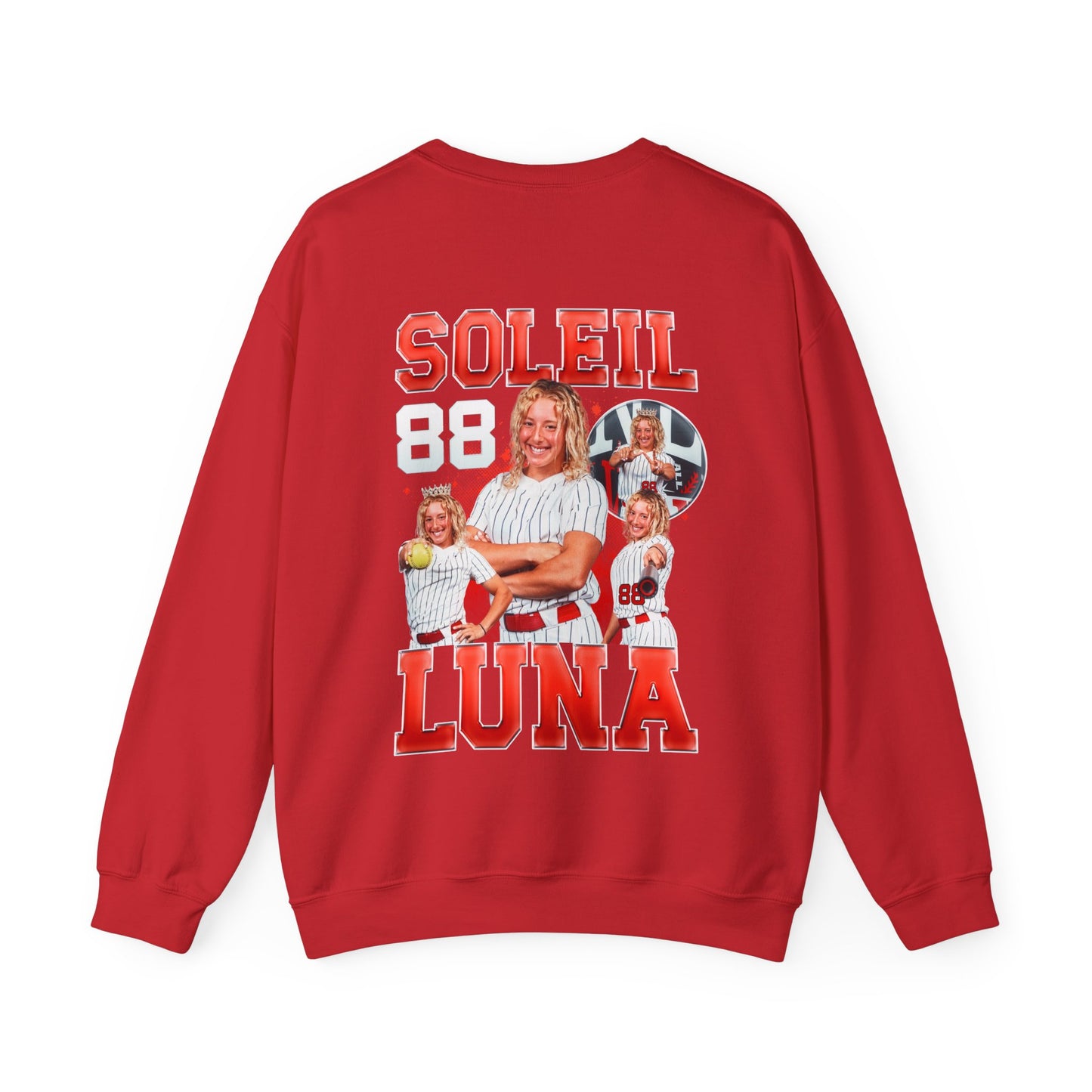 Soleil Luna Logo Front & Back Crewneck