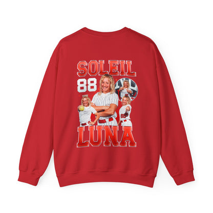 Soleil Luna Logo Front & Back Crewneck