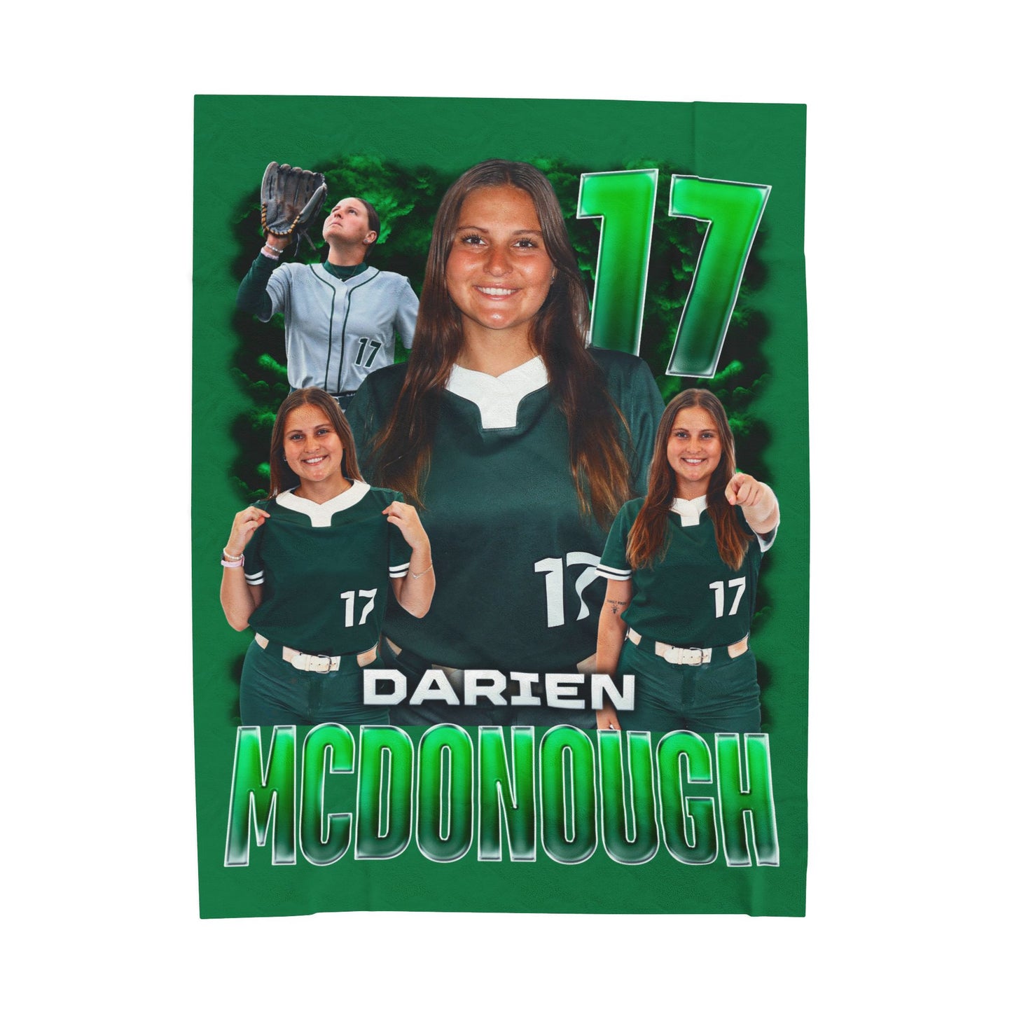 Darien McDonough 60"-80" Plush Blanket