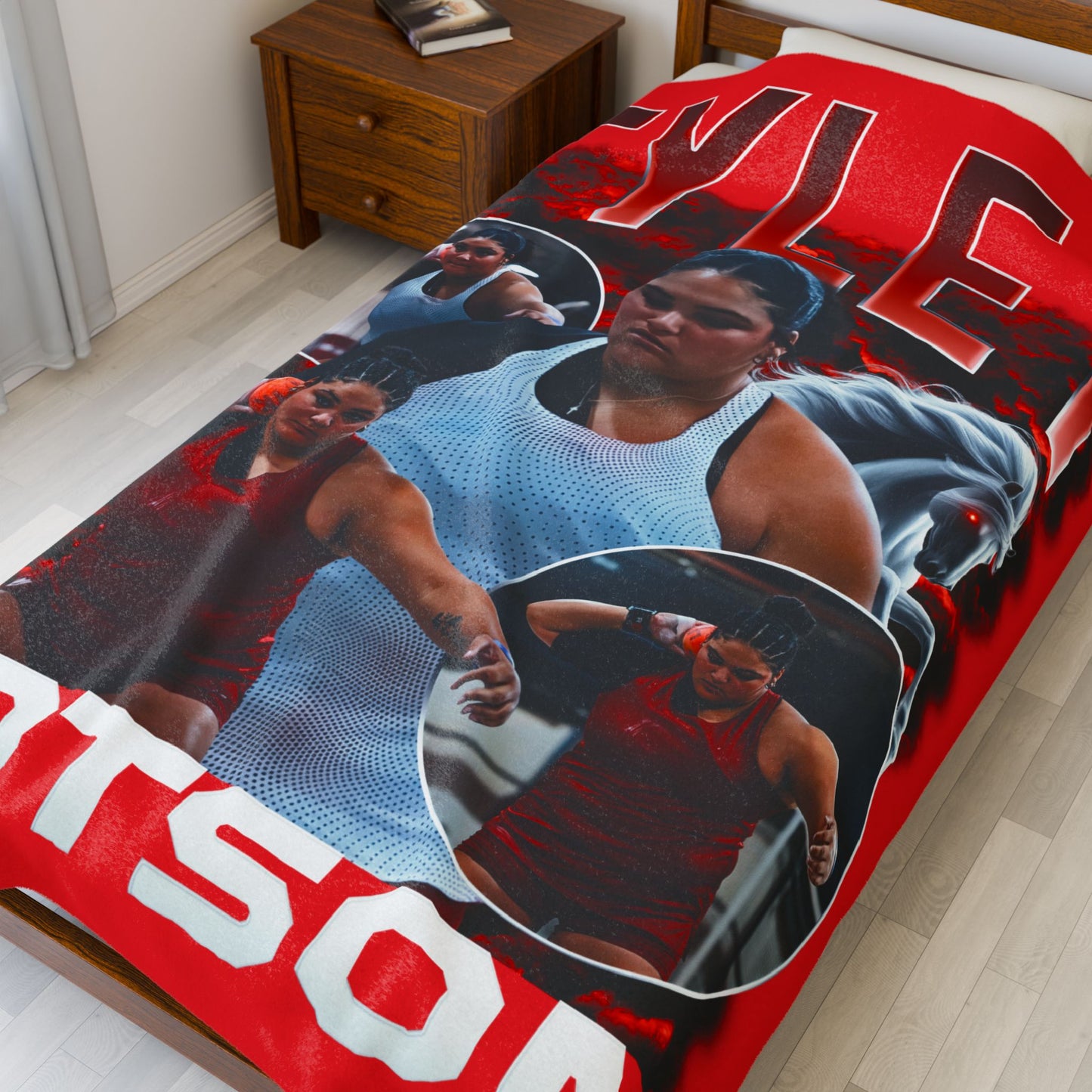 Tyley Dotson 60"-80" Plush Blanket