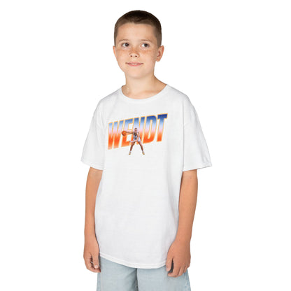 Ryann Wendt Cursive Combo Colored Kids Tee