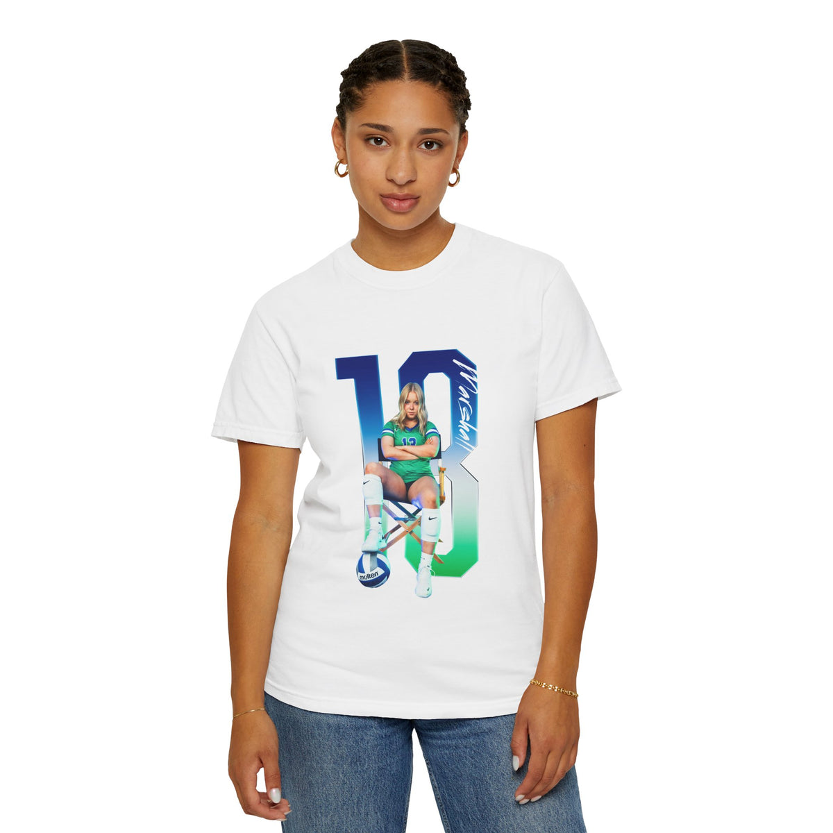 Gracyn Marshall Player Icon Number Premium Tee