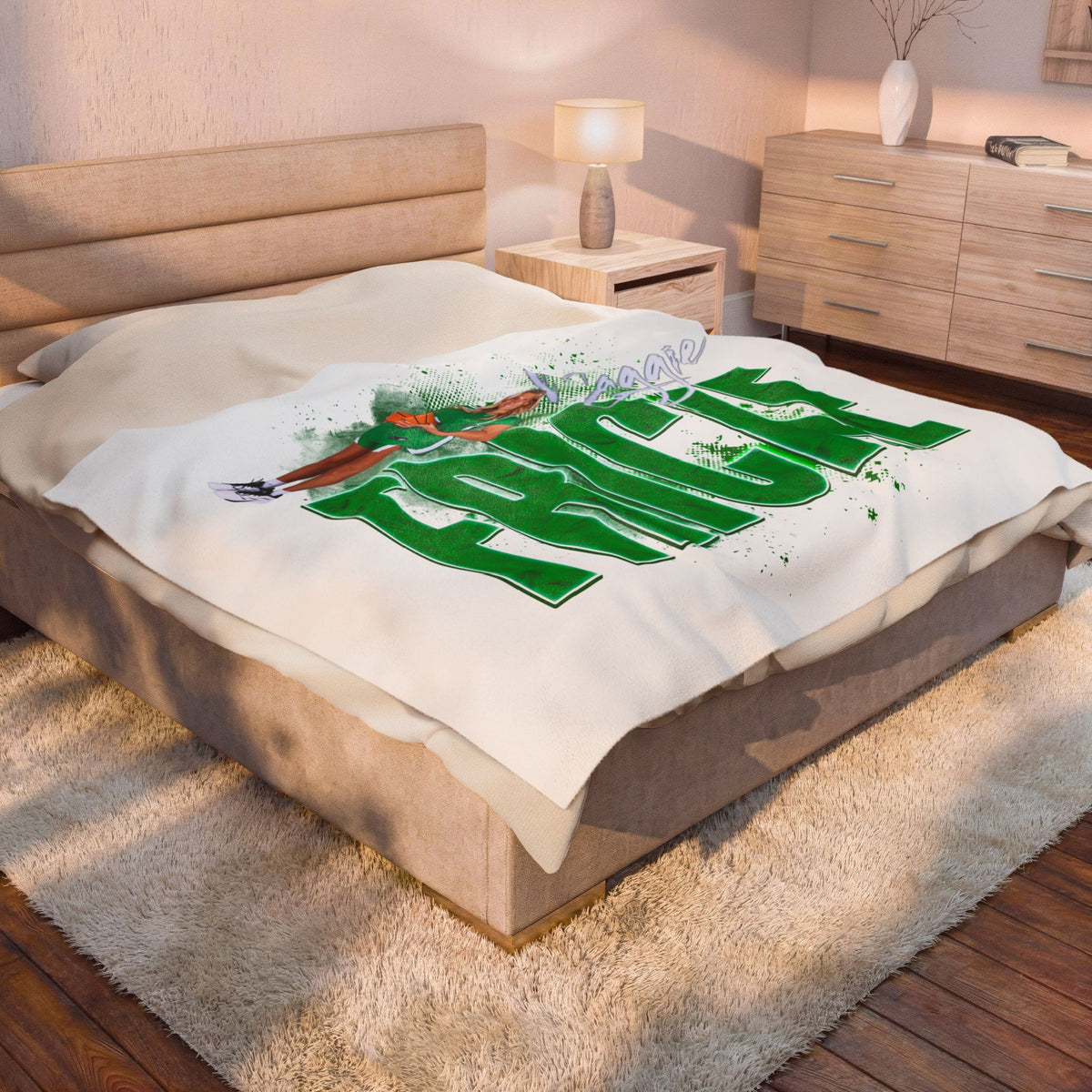 Maggie Fricke 60"-80" Plush Blanket