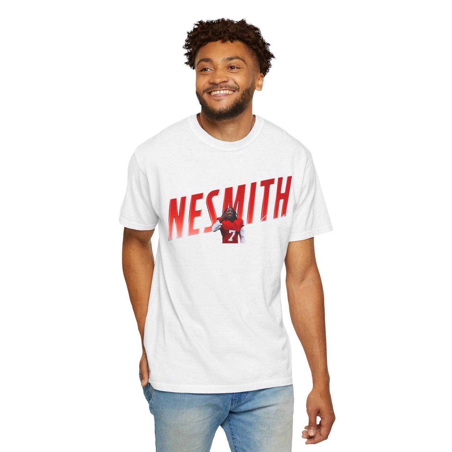 Carl Nesmith Cursive Combo Colored Premium Tee