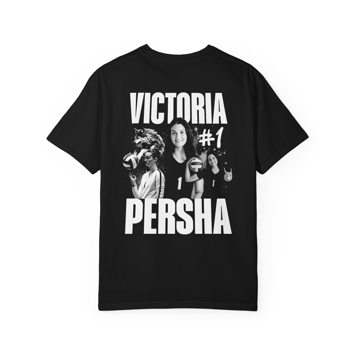 Victoria Persha Heavyweight Vintage Blackout Tee