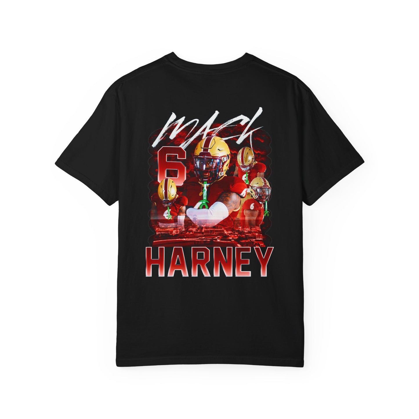 Mack Harney Logo Front & Back Premium Tee