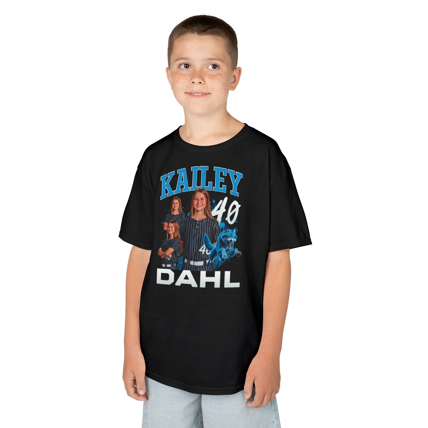 Kailey Dahl First Name Highlight Kids Tee